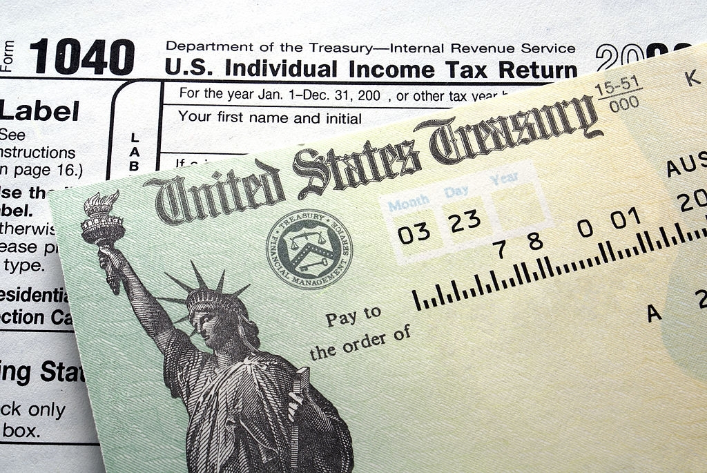 US department of Treasury state and income taxes