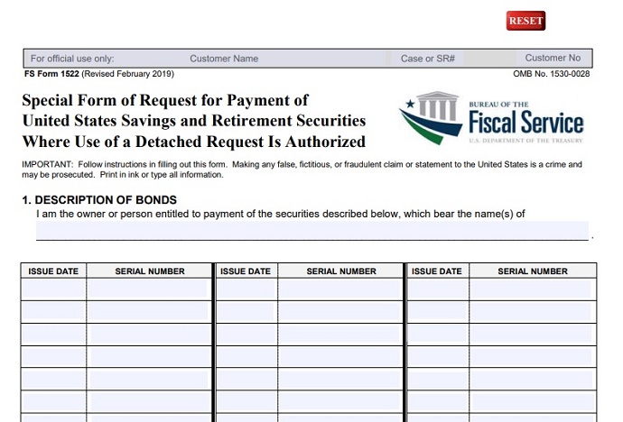 FS Form 1522